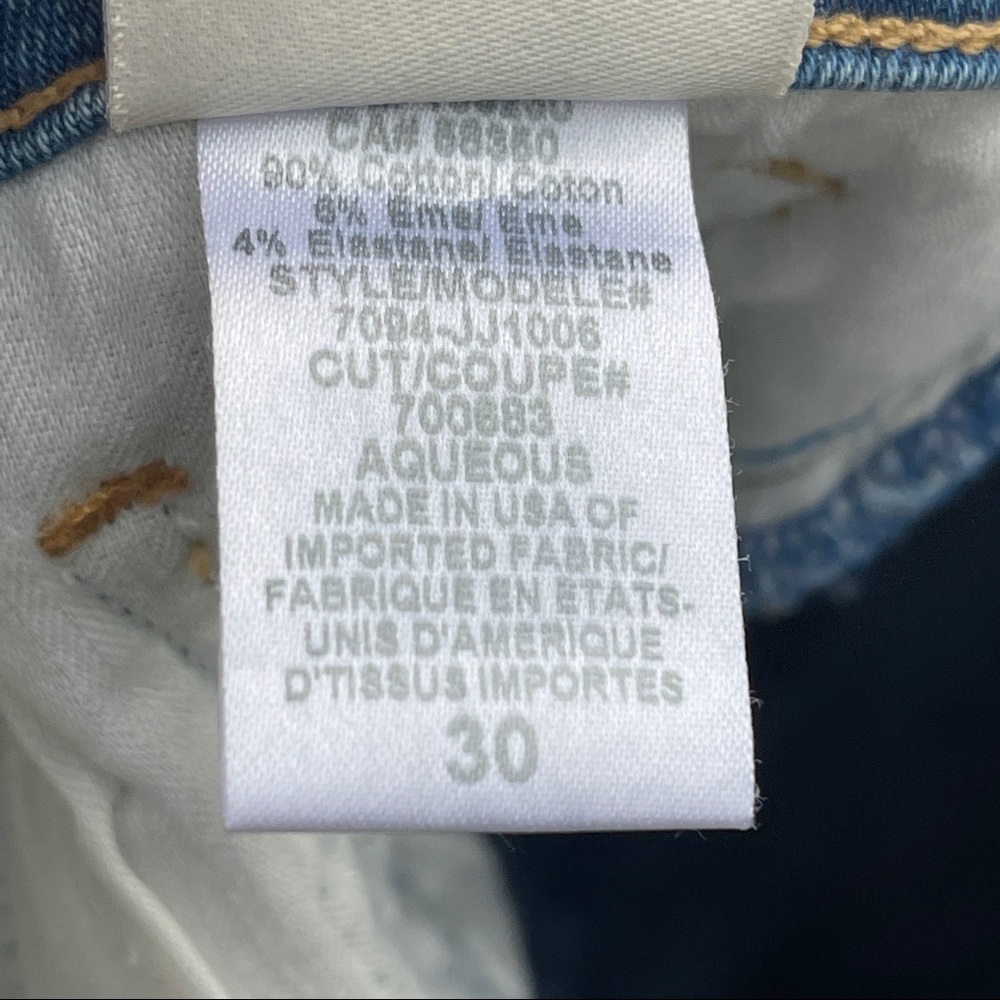 JOIE Mid-Rise Skinny denim stretch jeans Women's 30 Made in the USA - Picture 9 of 11
